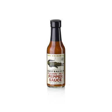Australske Flamin' Hot Pepper Sauce, The Original, 148 ml - Asien & Etnisk mad - Mad Down Under - Australien & New Zealand -