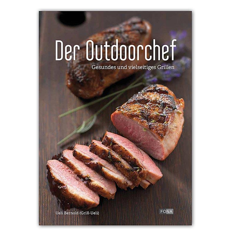 Den Outdoor Chef - Sund og alsidig grille, opskrift bog, 1 St - Non Food / Hardware / grill tilbehør - printmedier -