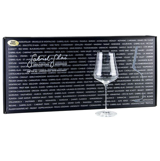 GABRIEL-GLAS © GOLD Edition, vinglas, 510 ml, mundblæst, i en gaveæske, 6 St - Non Food / Hardware / grill tilbehør - Vin & Bar Non Food -