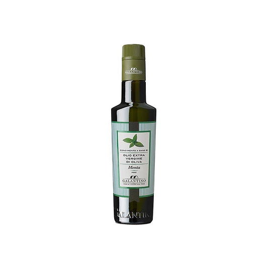 Ekstra jomfru olivenolie, Galatino med mynte - Mentolio, 250 ml - Olier - Olivenolie Italien -