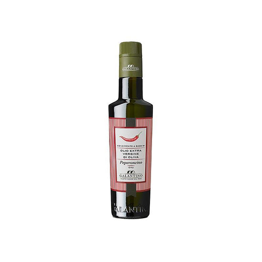 Ekstra jomfru olivenolie, Galatino med pepperoni - Pepperolio, 250 ml - Olier - Olivenolie Italien -