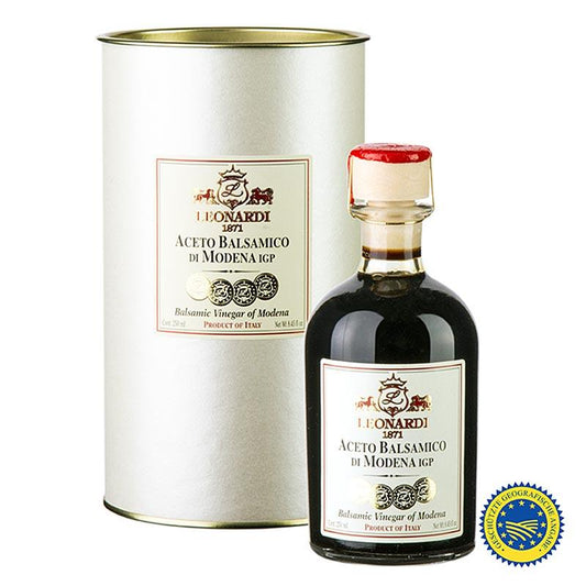 Oil & Vinegar - - Leonardi - Aceto Balsamico di Modena IGP "Travasi" 8 år, 250 ml balsamico Leonardi -