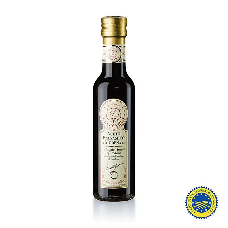 Leonardi - Aceto Balsamico di Modena IGP "Classico", 2 år, 250 ml - Oil & Vinegar - Balsamico Leonardi -