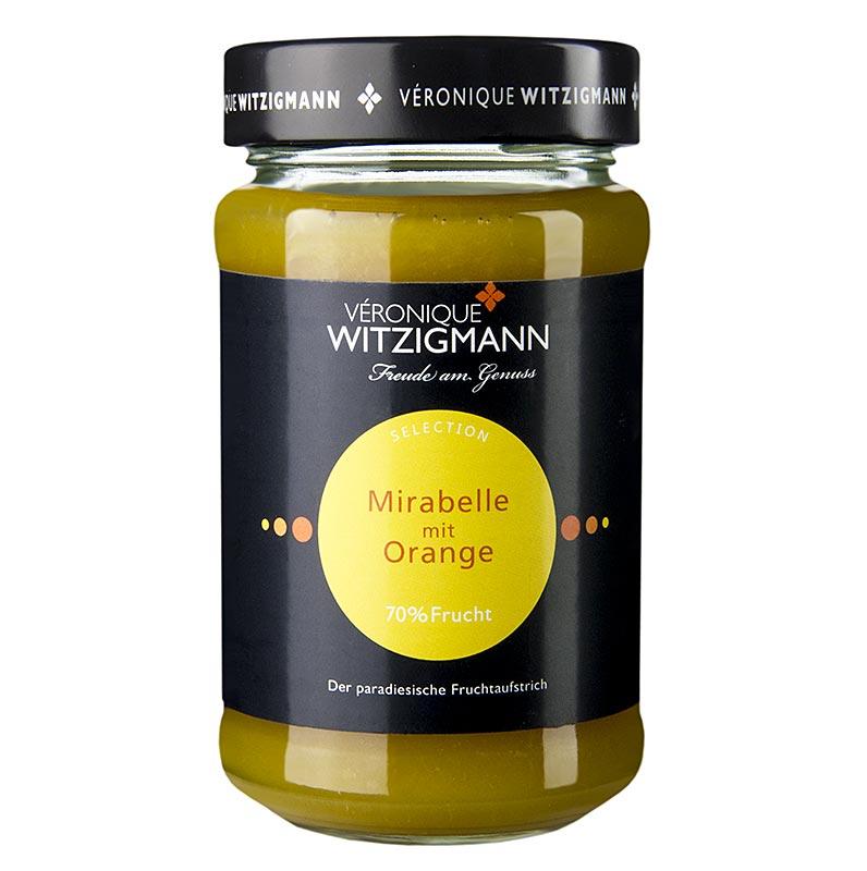 Mirabelle med appelsin - frugt spredes, 225 g - honning, syltetøj, frugt spreads - Véronique Witzigmann specialiteter -