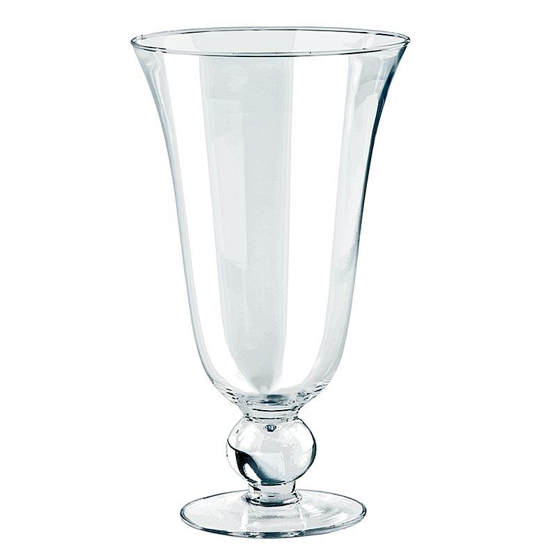 Glas vase / bæger "DENISE" ø 15cm, 25cm høj, 1 m - Non Food / Hardware / grill tilbehør - non-food-artikler -