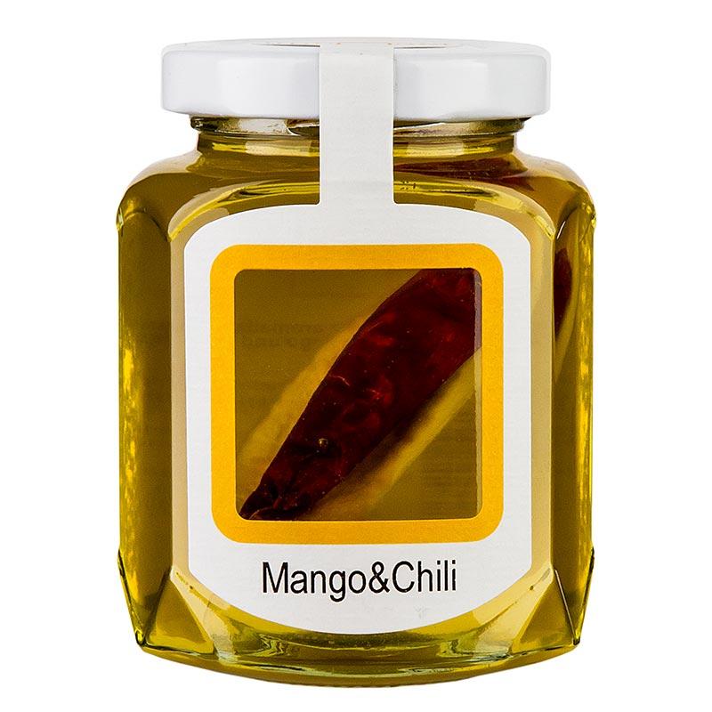 Akaciehonning forberedelse med tørret mango og chili, imhonig, 250 g - honning, syltetøj, frugtsmørepålægsprodukter - honning -
