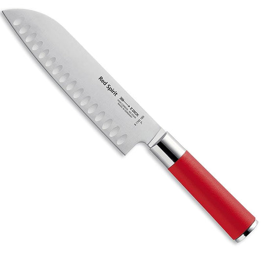 Series Red Spirit, Santoku kniv med hule kant, 18cm, DICK, 1 St - Knife & tilbehør - Dick -