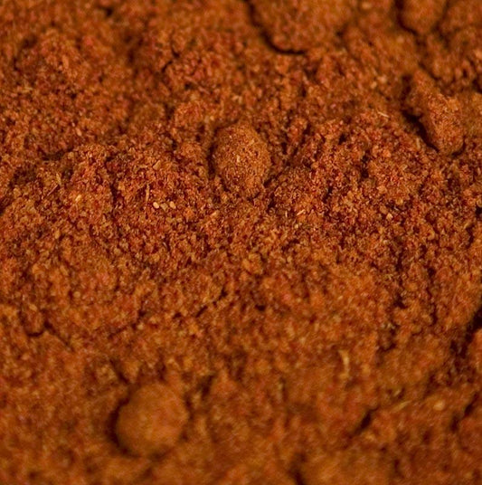 Chili Jalapeno Chipotle rød, formalet 22.-30 tusind Scoville, USA, 500 g -
