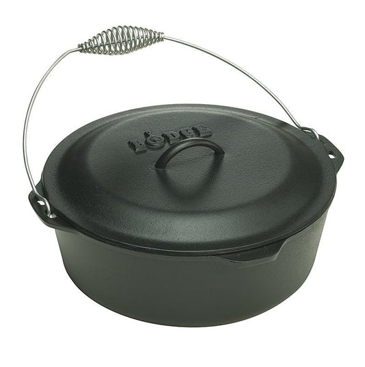 Tilbehør - pot "Lodge Dutch Oven", med låg, for rygeren, 4,7 liter, 1 m - Non Food / Hardware / grill tilbehør - Havegrill og tilbehør -