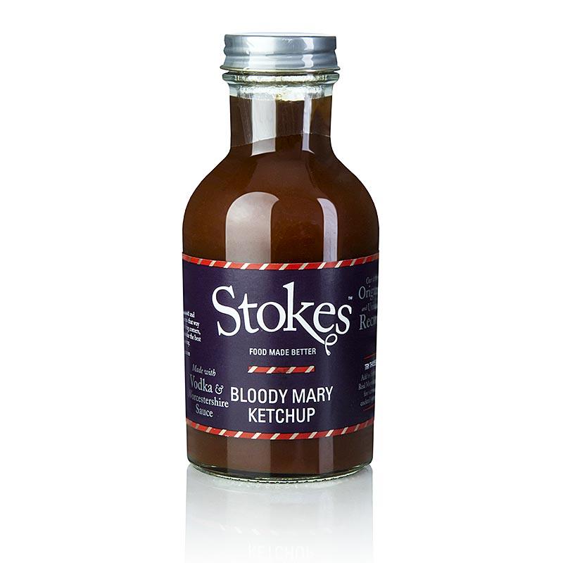 Stokes Bloody Mary Tomatketchup, krydret, 256 ml - Saucer, supper, fund - Stokes -