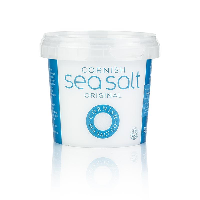 Cornish Sea Salt, havsalt Flakes fra Cornwall / England, 225 g -