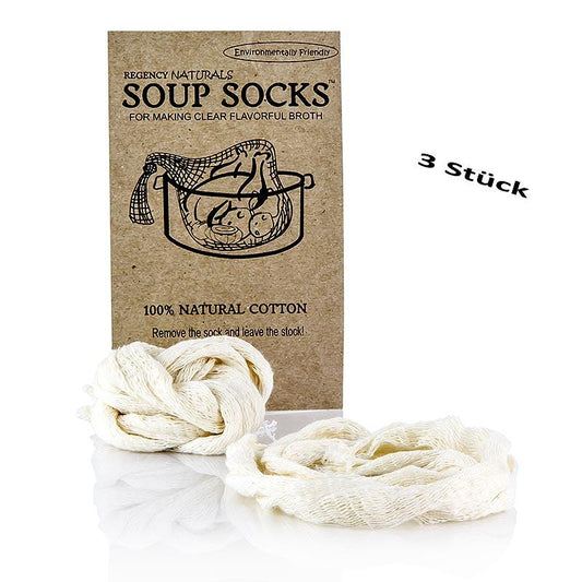 The Original Soup Sokker, 100% naturlig bomuld, 3 St - Non Food / Hardware / grill tilbehør - køkkenmaskiner -