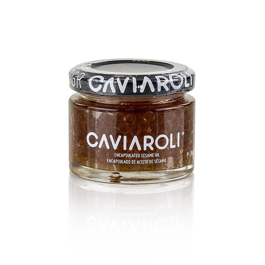 Caviaroli® olie kaviar, små perler af sesamolie, 50 g - Caviar, østers, fisk og fiskeprodukter - kaviar -