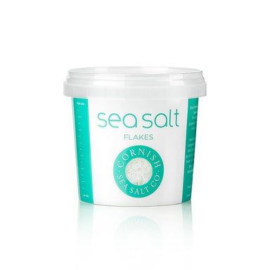 Cornish Sea Salt, grove havsalt flager af Cornwall / England, 150 g -