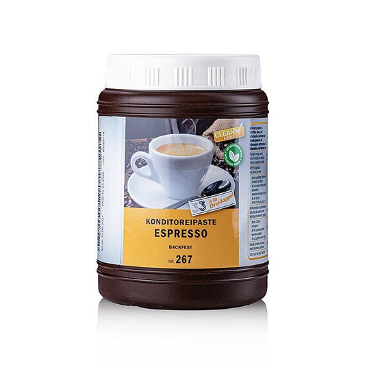 Espresso indsætte, tre dobbelt No.267, 1 kg - konditorvarer, desserter, sirupper - Aroma pastaer og smagsstoffer -