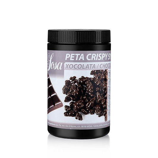 Peta Crispy (bang bruser), med mørk chokoladeovertræk, udsivningstæt, 900 g - Molekylær madlavning - Produkter fra Sosa -