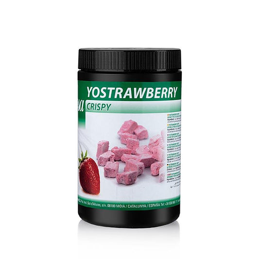 Crispy - yoghurt-jordbær, frysetørret, 150 g - Molekylær Cooking - Af Sosa -