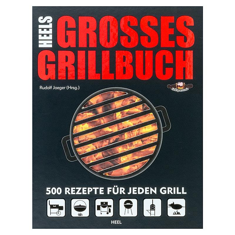 Heels store grill bog, 500 opskrifter for hver grill, Rudolf Jaeger, 1 St - Non Food / Hardware / grill tilbehør - printmedier -