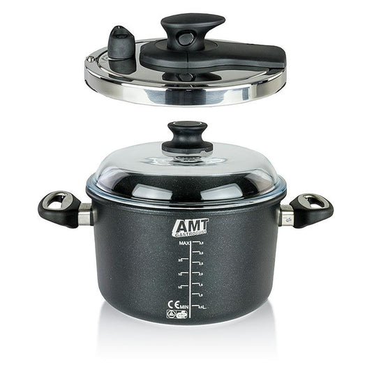 AMT Gastroguss, trykkoger med låg, ø 24cm, 1 stk - Non Food / Hardware / grill tilbehør - køkkenmaskiner -