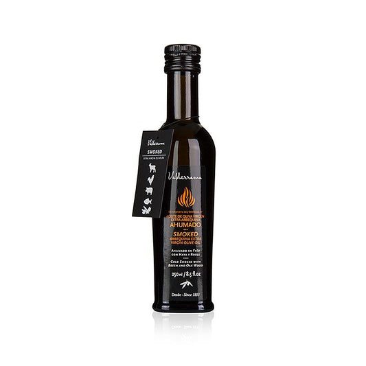 Olivenolie, Valderrama, røget, 100% Arbequina, 250 ml - ethyl & Oil - olivenolie Spanien -