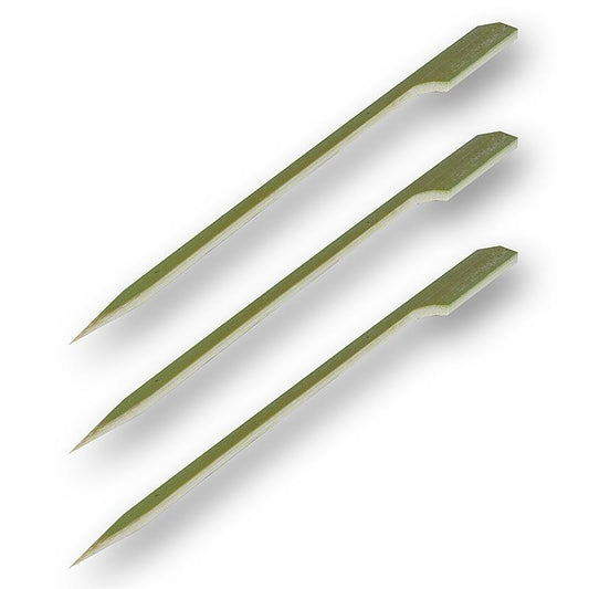 Bambus spyd, med blad ende, 15cm, 100 St - Non Food / Hardware / grill tilbehør - bestik og porcelæn -