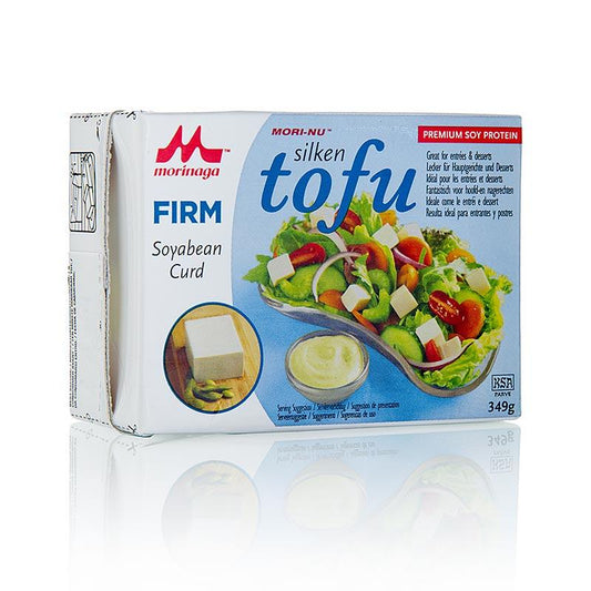 Silken tofu, firma, blå, Morinaga, Japan, 349 g - Asien & Etnisk mad - japanske produkter -