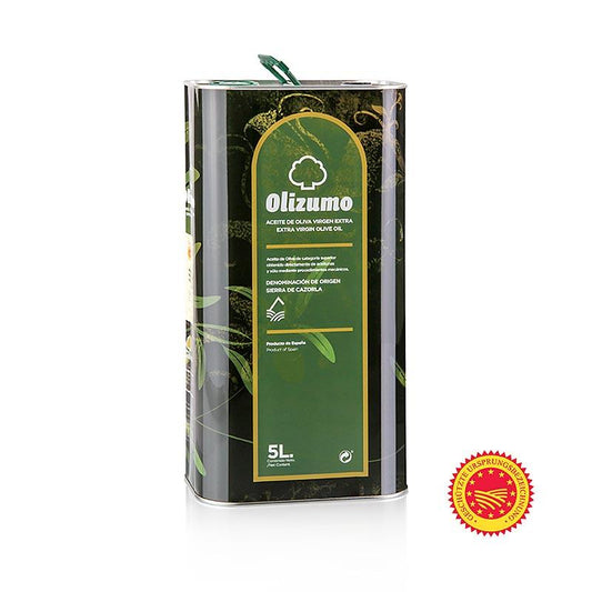 Ekstra jomfru olivenolie, Aceites Guadalentín "Olizumo DOP", 100% Picual, 5L - Oil & Vinegar - Olivenolie Spanien -
