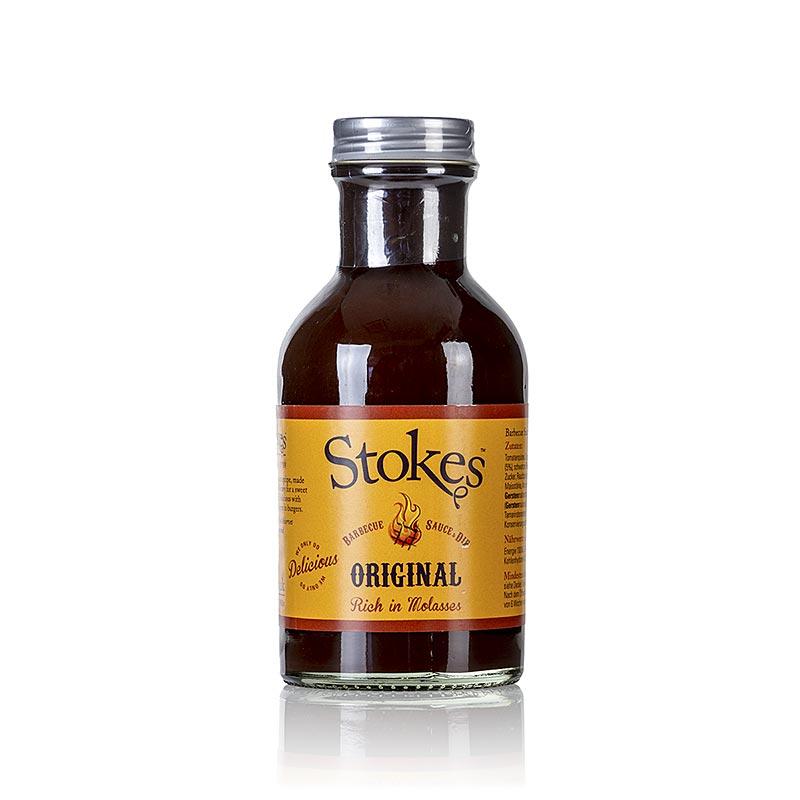 Stokes BBQ Sauce Original, røget og sød, 250 ml - Saucer, supper, fund - Stokes -