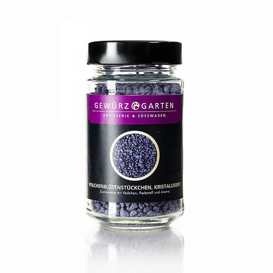 Spice garden violets Bits, krystalliseret, 140 g -