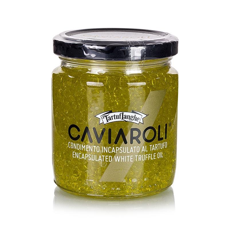 Tartuflanghe truffle kaviar - "Perlage di tartufo", hvid trøffelolie, 200 g - friske trøfler, -Konserven, Olier, produkter - produkter fra Tartuflanghe -