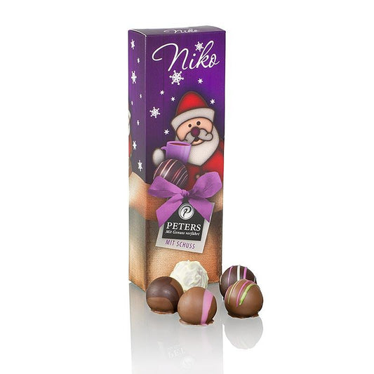 Julen chokolade - "Niko", med alkohol, 62 g, 5 St - kager, chokolade, snacks - kager og chokolade -