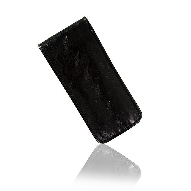Kaviarlöffeletui, fejl / ko læder, sort, 15x7cm, 1 St - Non Food / Hardware / grill tilbehør - non-food-artikler -