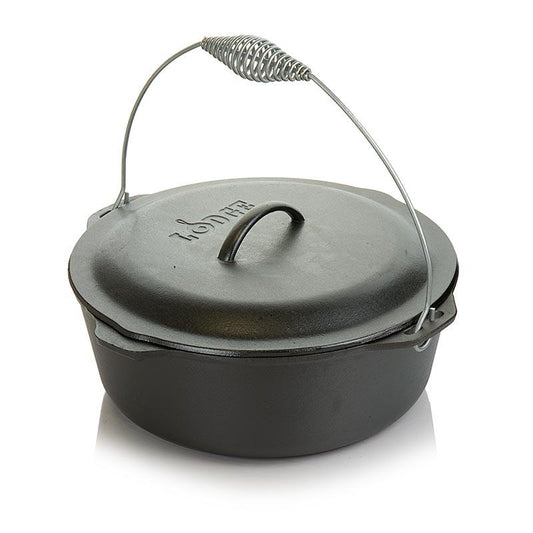 Tilbehør - pot "Lodge Dutch Oven", med låg, for rygeren, 8,5 liter, 1 m - Non Food / Hardware / grill tilbehør - Havegrill og tilbehør -