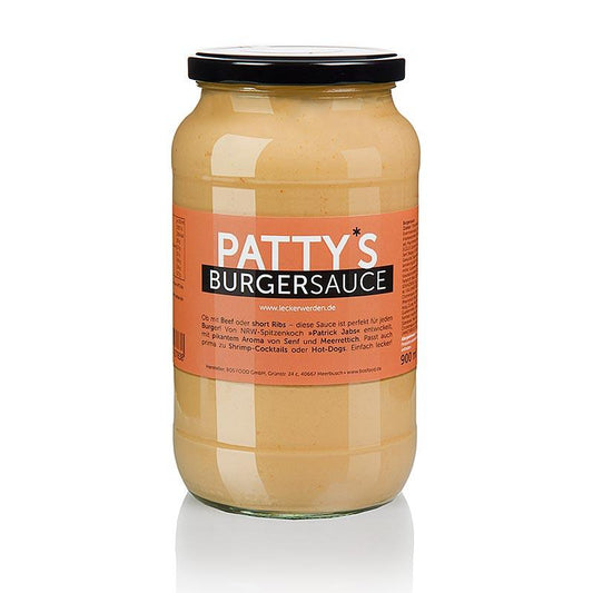 Patty yngel sauce, skabt af Patrick Jabs, 900 ml - Saucer, supper, fond - krydderi og barbecuesauce -