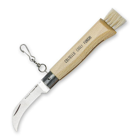 Trøffel kniv med pensel, sammenklappelige, ca 21,5 cm lang, 1 St - Non Food / Hardware / grill tilbehør - køkkenmaskiner -