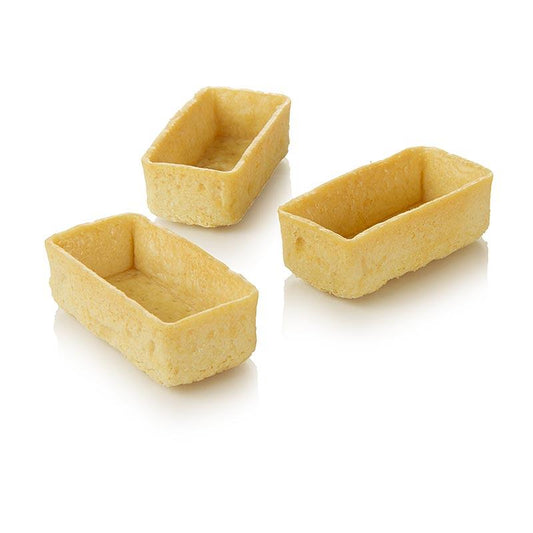 Snack Tartelettes - Filigrano, rektangulær, 5,3x2,8cm, H 17mm, 150 St - wienerbrød, desserter, sirupper - Tartelettes / tærter / shell -