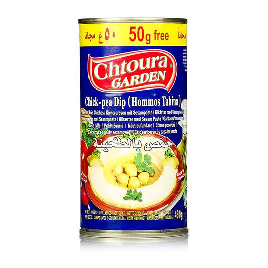 Hummus Tahini - Kikært puré med sesam, Chotura, 380 g -