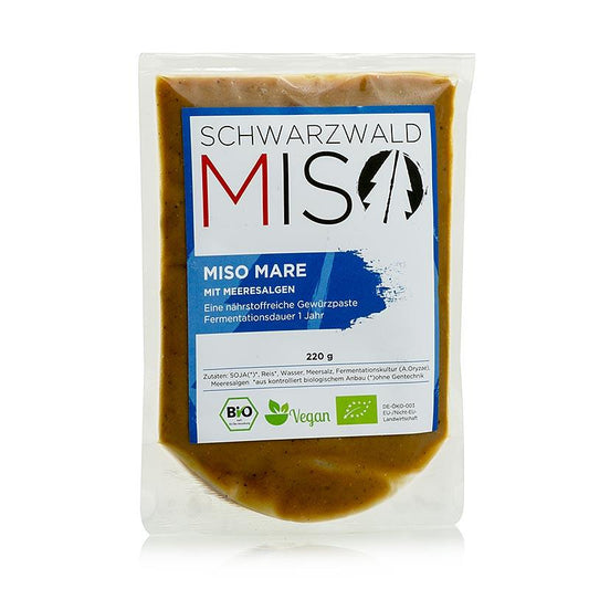 Mare Miso indsætte, tang, Schwarzwald miso, BIO, 220 g - BIO-range - BIO pickles, saucer, krydrede -