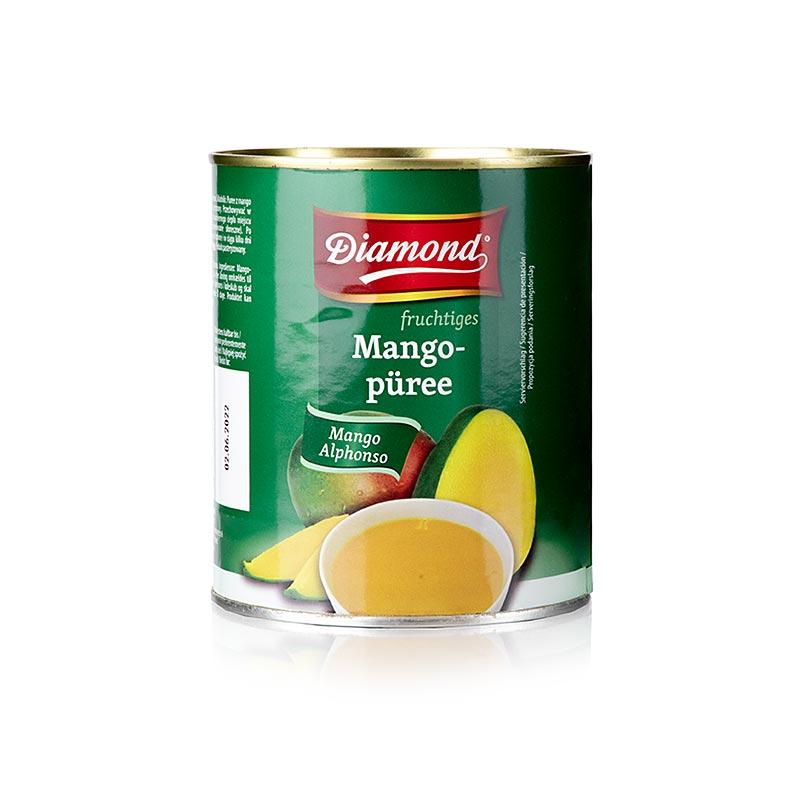 Mango papirmasse, sødet, Alphonso, Diamond, 850 g - frugter, frugtpuré, frugtprodukter - frugtprodukter -