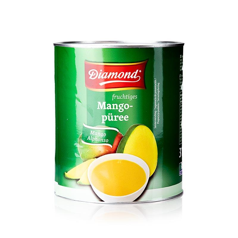 Mango papirmasse, sødet, Alphonso, Diamond, 3,1 kg - frugt, frugtmos, frugtprodukter - frugtprodukter -