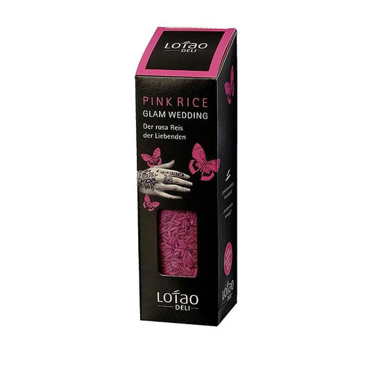 Lotao - Glam Wedding Pink, lyserød ris, Indien, BIO, 300 g - BIO rækkevidde - BIO pasta, ris og bælgfrugter -