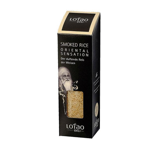 Lotao - Oriental Sensation røget, geräuchterter hvide ris, Indien, BIO, 300 g - BIO rækkevidde - BIO pasta, ris og bælgfrugter -