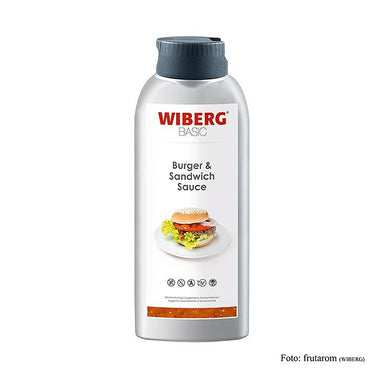 WIBERG Burger og Sandwich Sauce, 695 ml - saucer, supper, fond - WIBERG -