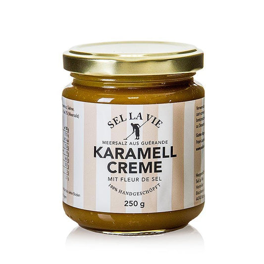 Sel la Vie - Karamel Creme de sel med Fleur, 250 g - konditori, dessert, sirup - praline / wienerbrødsfyld -