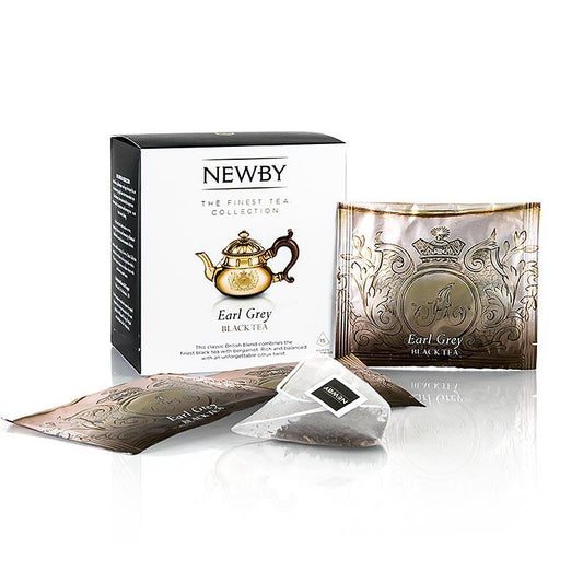 Newby Earl Grey, sort te, 37,5 g, 15 St - kaffe, te, sodavand - te -