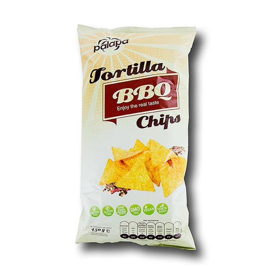 Krydret tortilla chips - grill - Nacho chips, Sierra Madre, 5,4 kg 12 x 450 g -