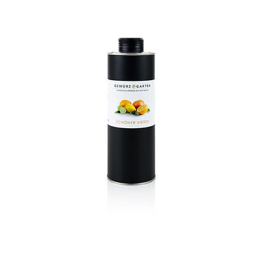 Spice garden "Beautiful fire" Orange / lime / citron græs olie i olivenolie, 500 ml - Eddike & olie - Spice Garden -
