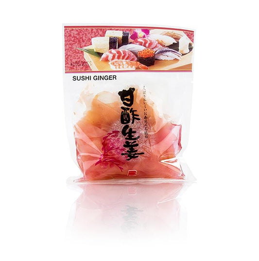 Ingefær, syltede, pink, fra Japan, 110 g -