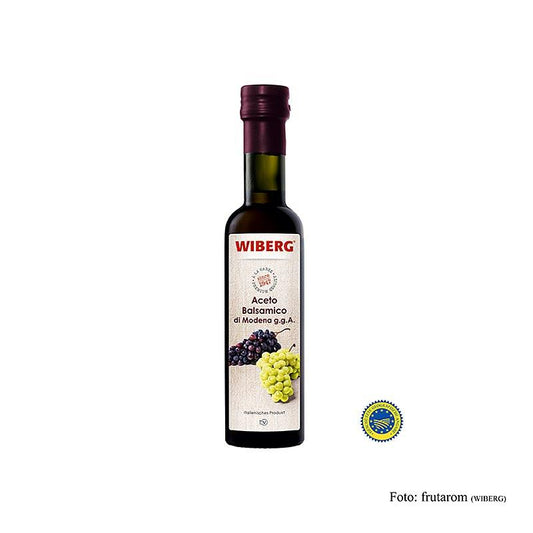 Wiberg balsamisk eddike fra Modena BGB, 6 år, 6% syre, 250 ml - ethyl & Oil - eddike Wiberg Gastro -