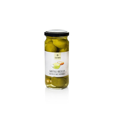 Grønne oliven fyldt med mandler, Sø, Anemos, 227 g - pickles, konserves, antipasti - oliven / oliven pastaer -